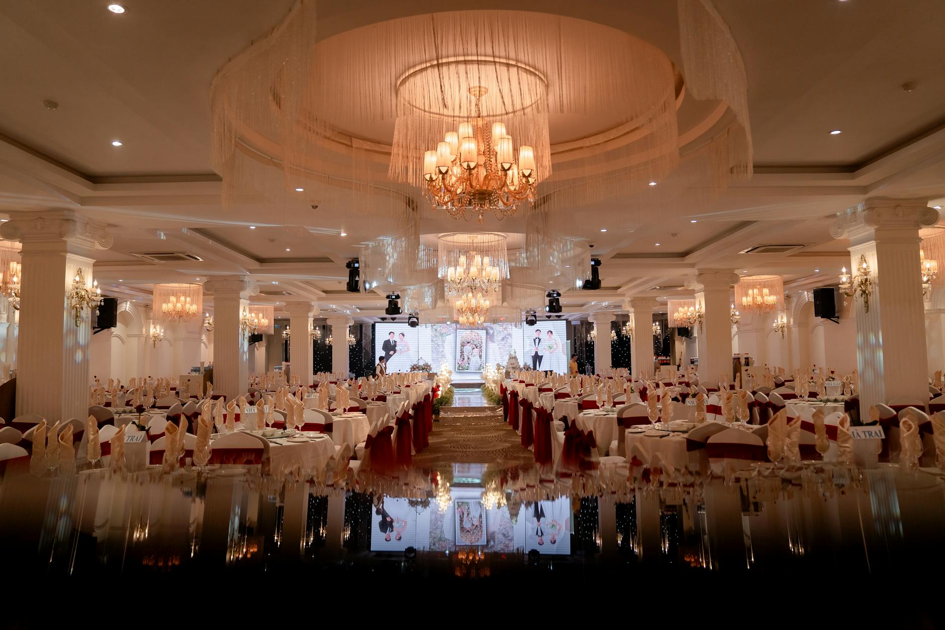 Elegant wedding venue representing Frisco TX wedding venues