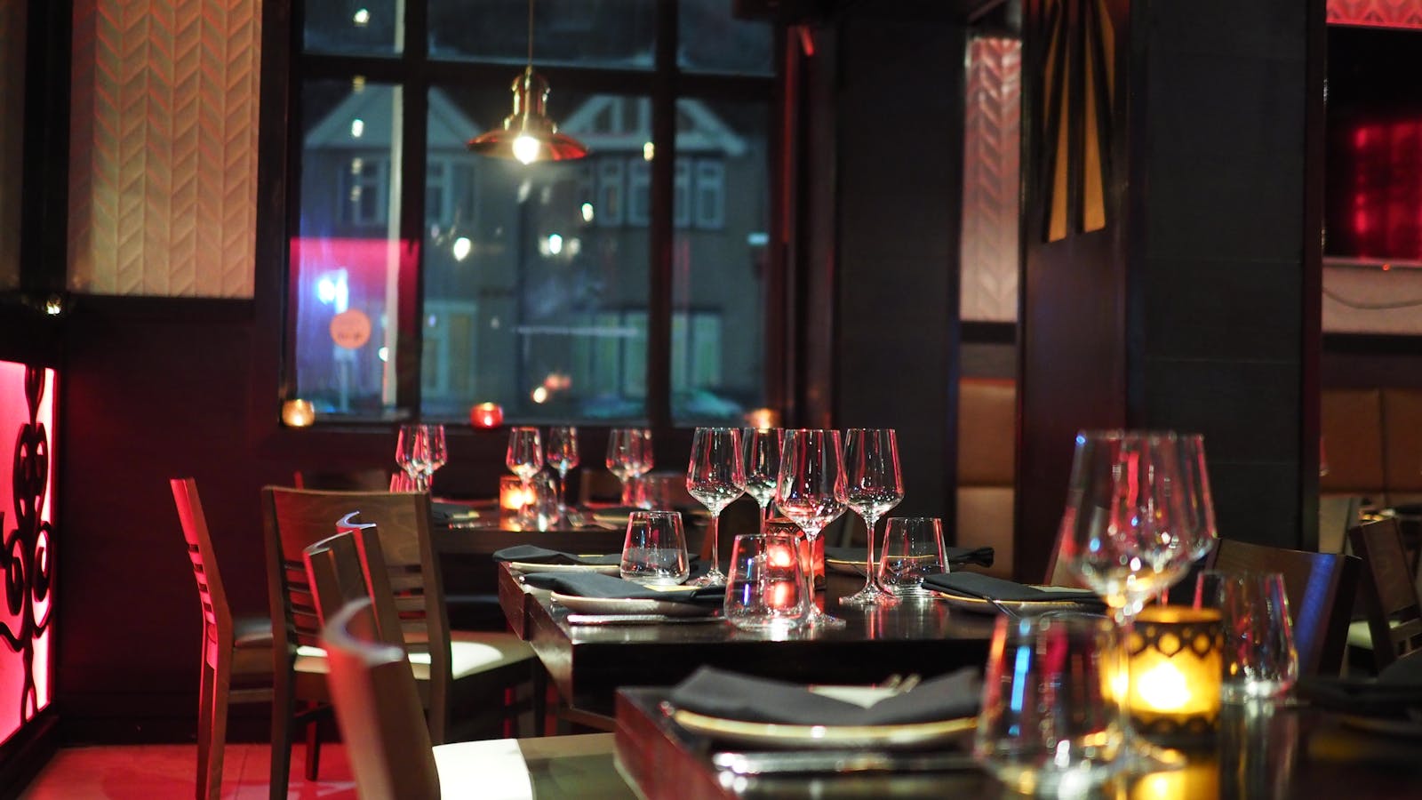 Upscale fine dining restaurant inside a Frisco TX luxury hotel