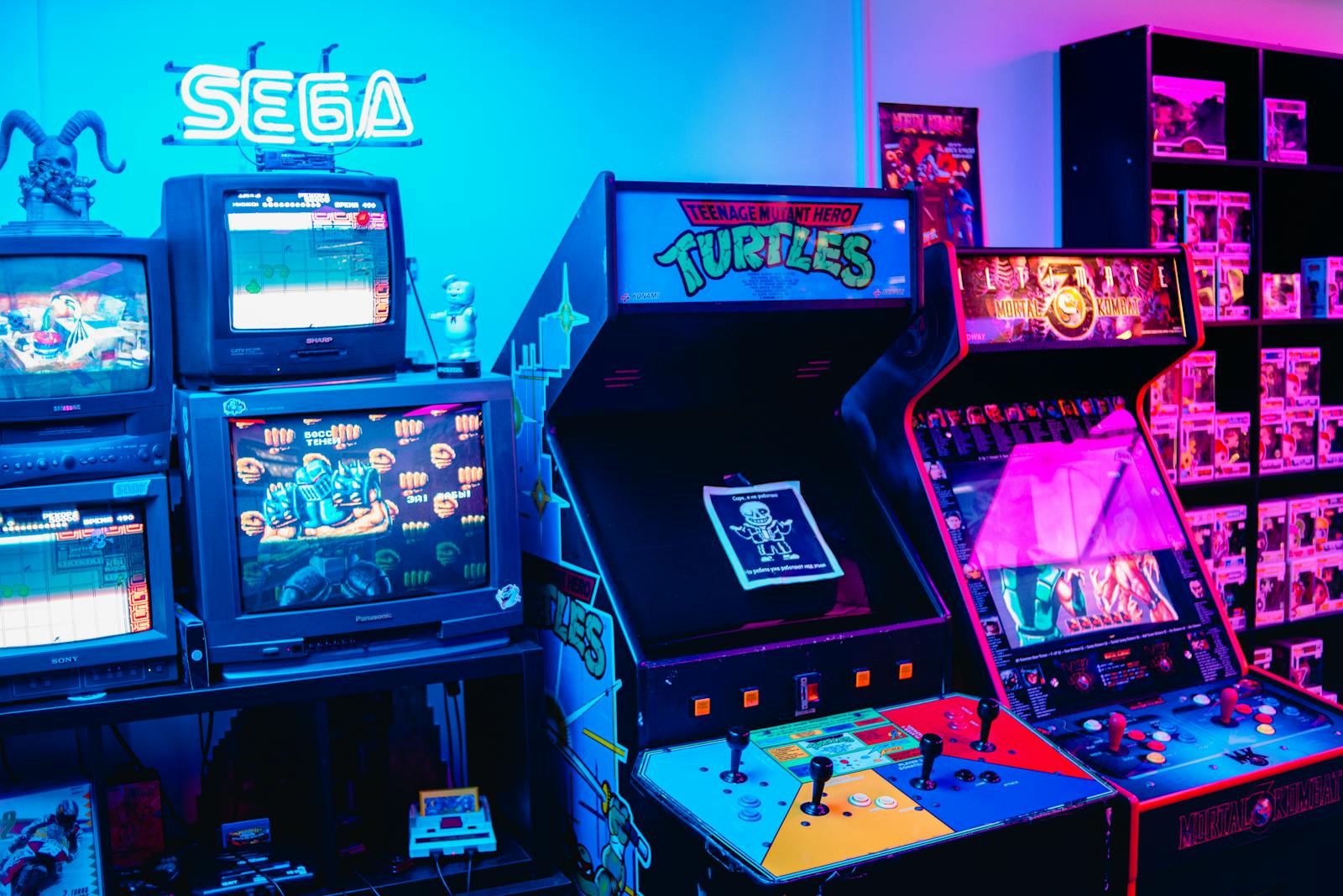 National Videogame Museum interactive arcade exhibits in Frisco TX