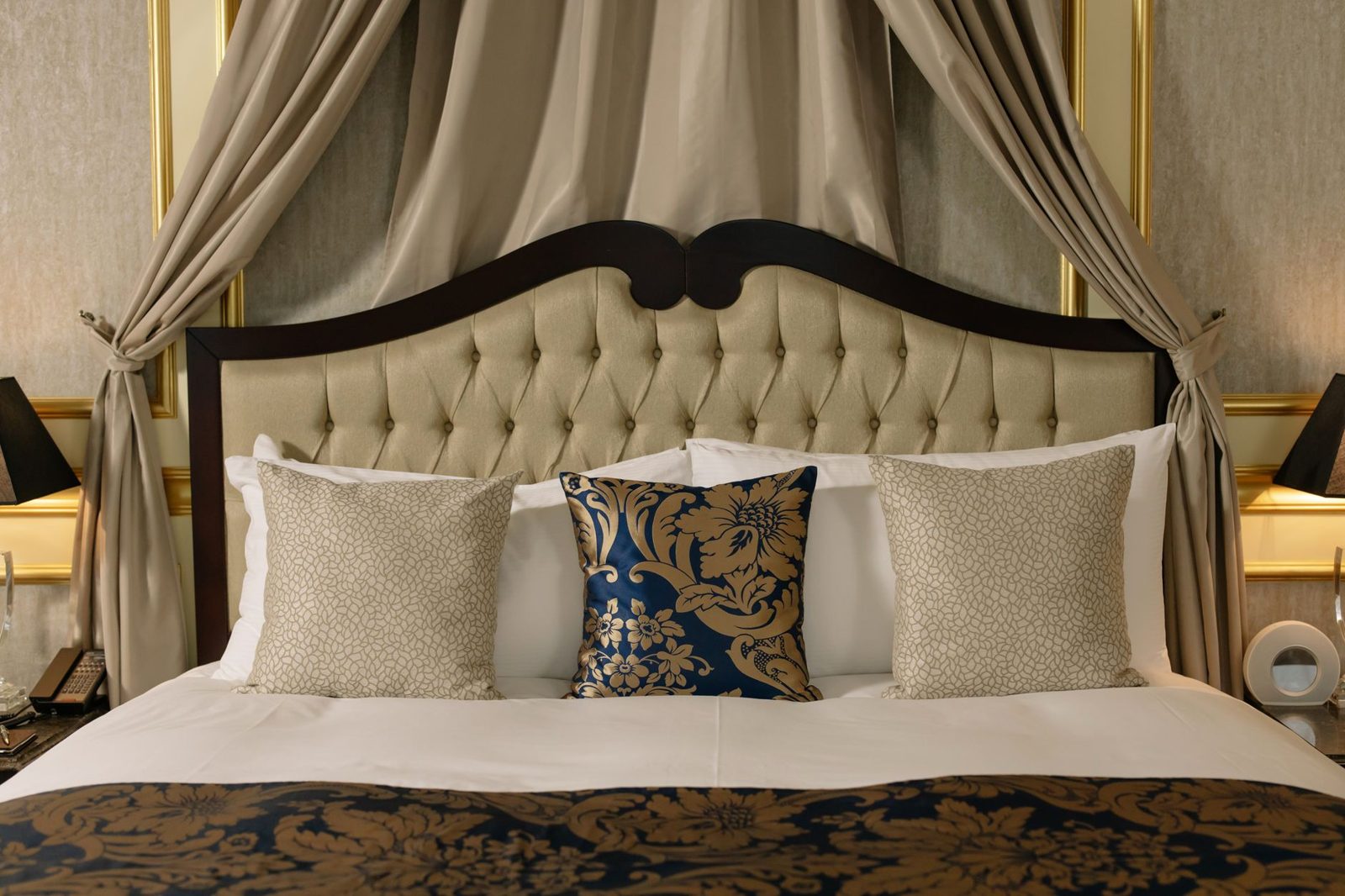 Upscale suite at one of the luxury hotels Frisco TX offers