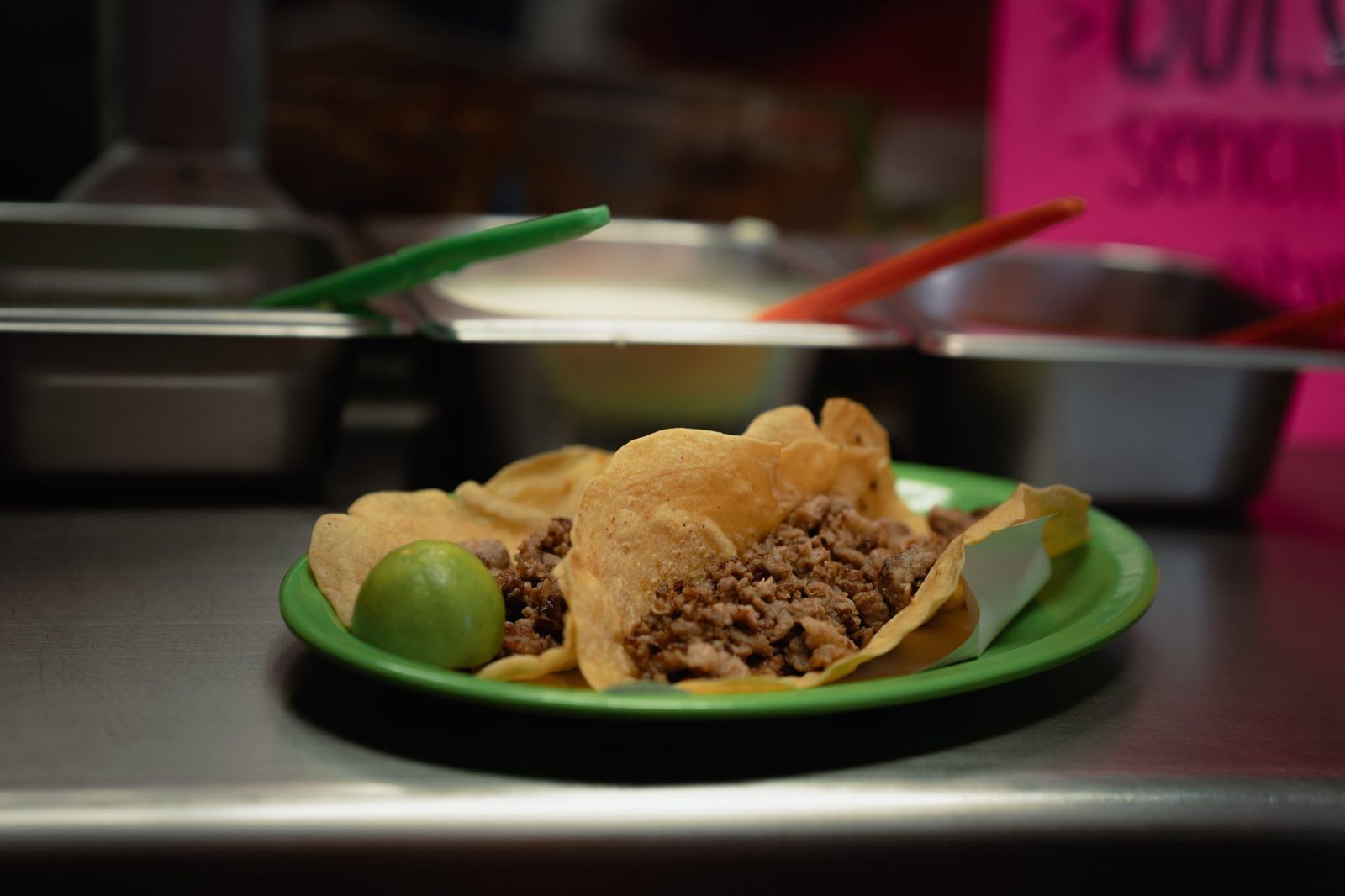 Street tacos with cilantro and onion, a staple of Mexican food in Frisco TX