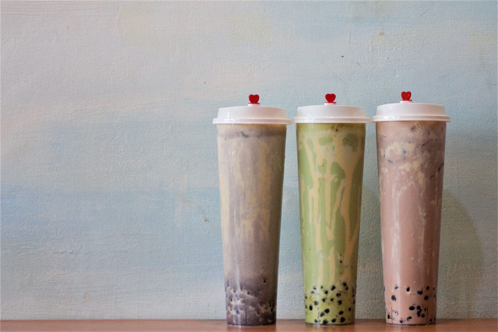 Boba bubble tea from a Frisco TX Asian dessert shop