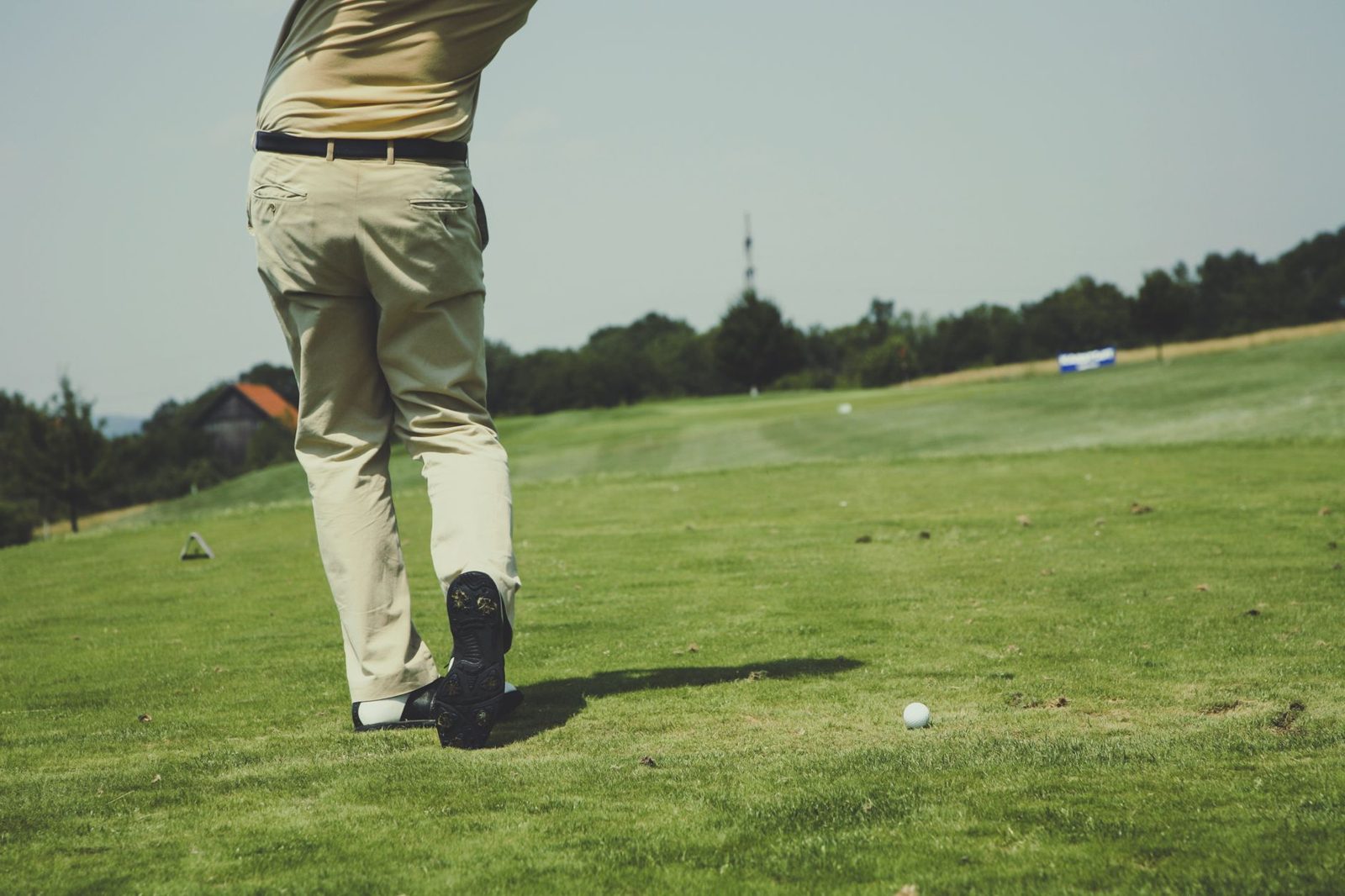 Golfer teeing off on a championship course, the test that awaits at Fields Ranch East in Frisco