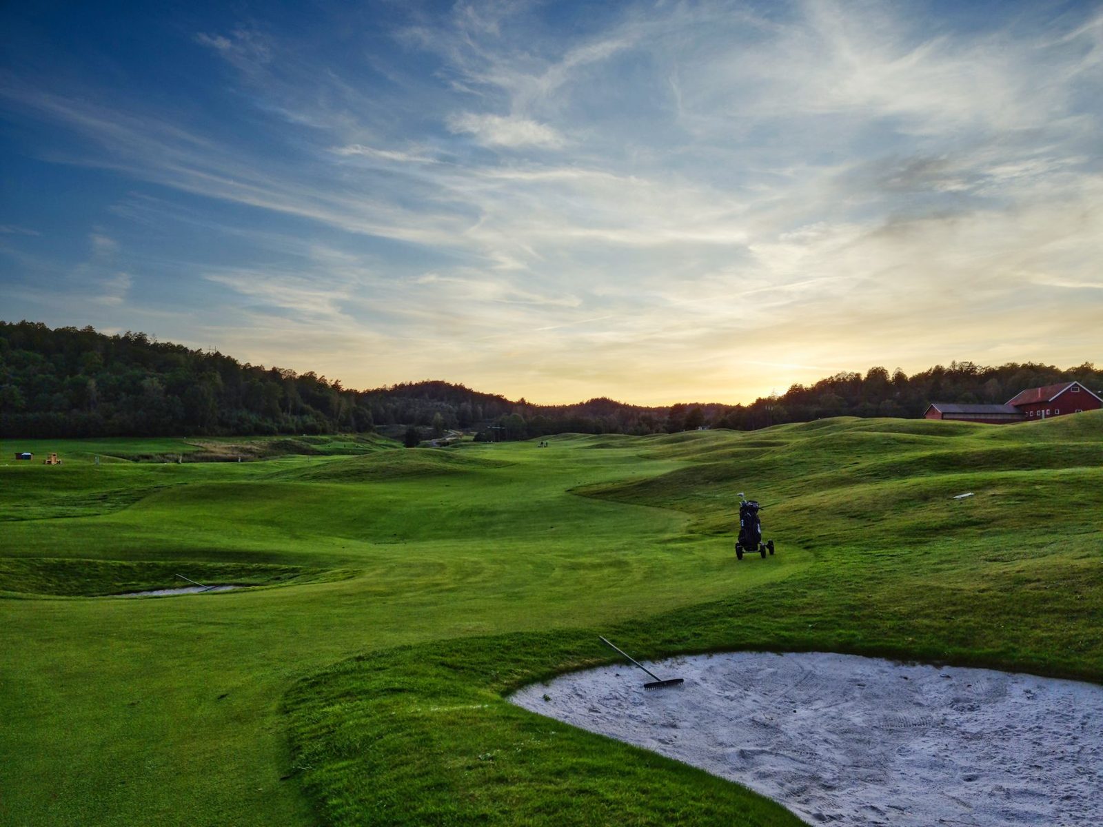 Fields Ranch championship golf course bunkering at PGA Frisco