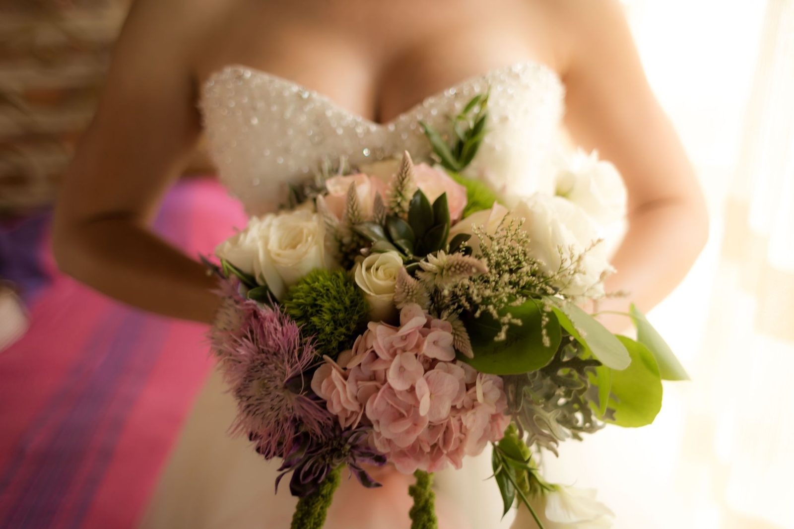 Bridal bouquet representing wedding details at Frisco TX wedding venues