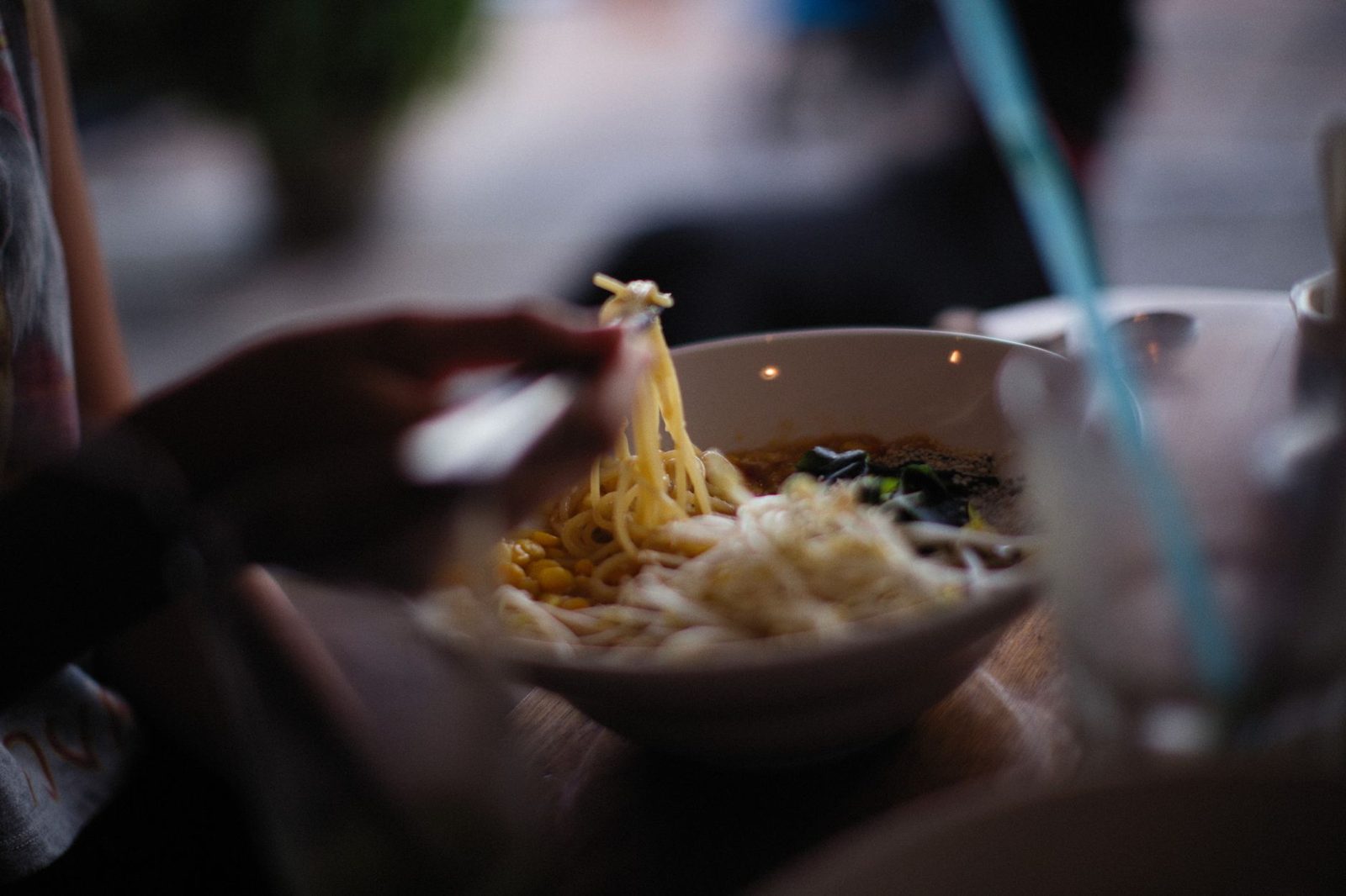 Asian noodle bowl at restaurants in Frisco TX Asia Town corridor