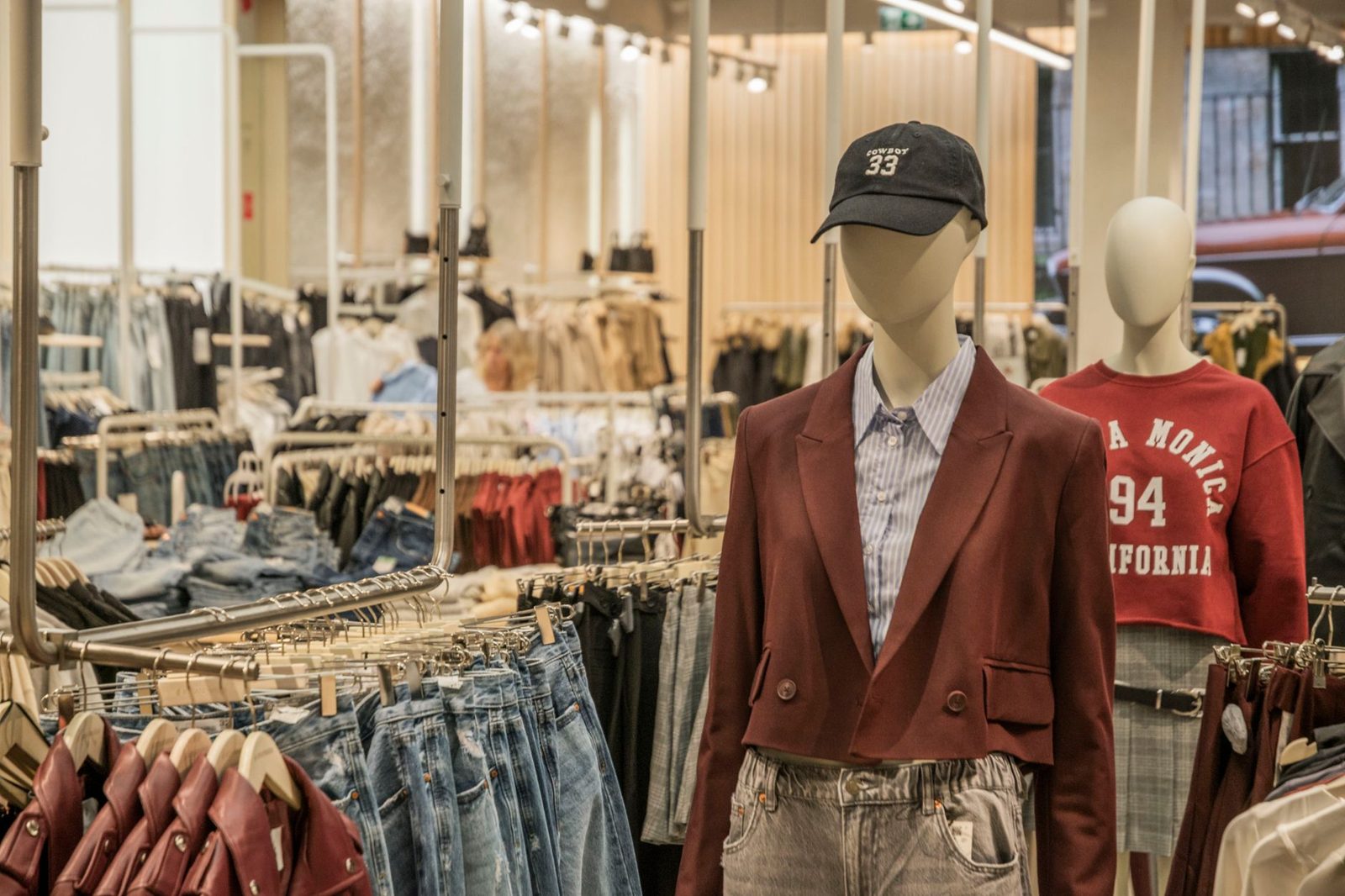 Upscale mall interior representing shopping in Frisco TX