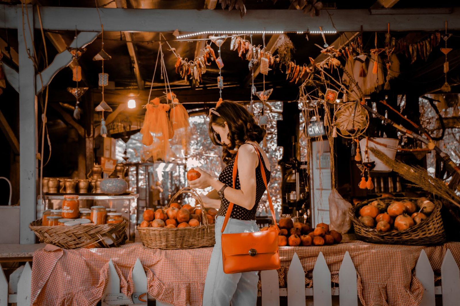 farmers market stall with local crafts near Frisco TX