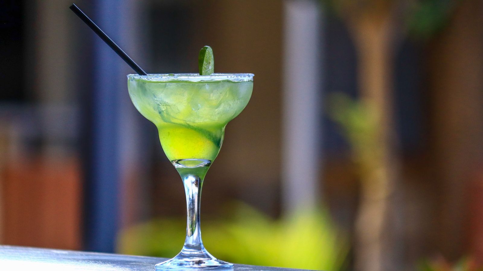 Fresh margarita with lime at a Frisco TX festival