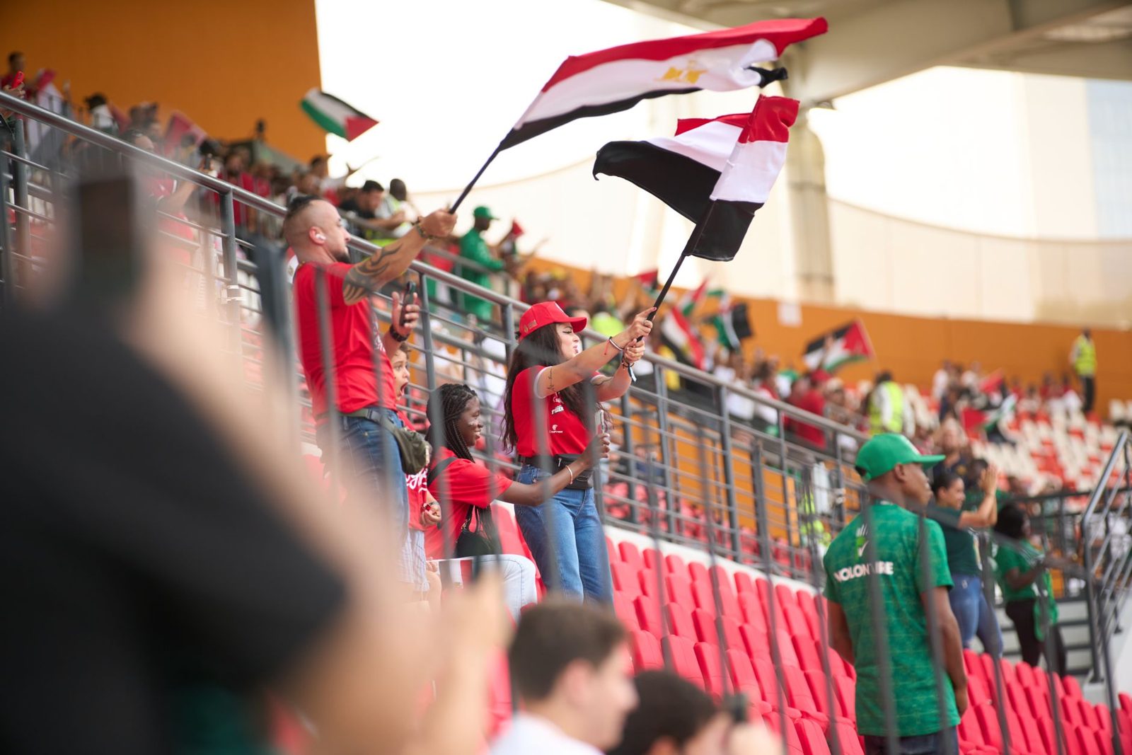 Sports fans cheering during the Frisco TX sporting events season